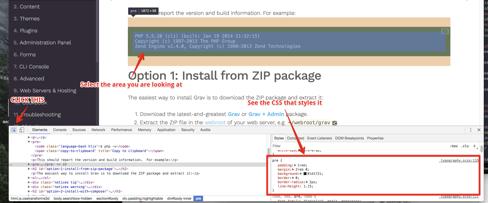 Installation | Grav Documentation 2017-11-28 22-12-08|690x287